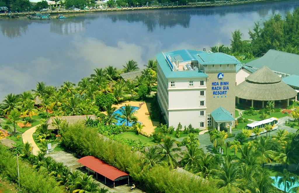 Hoa Binh Rach Gia Resort Rạch Giá Buitenkant foto